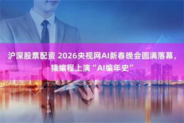 沪深股票配资 2026央视网AI新春晚会圆满落幕，猿编程上演“AI编年史”