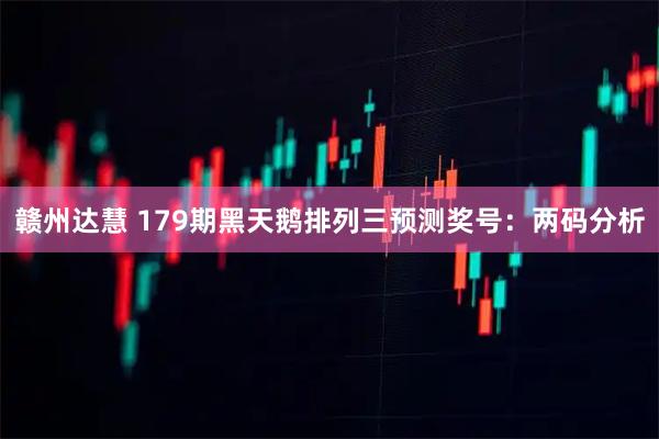 赣州达慧 179期黑天鹅排列三预测奖号：两码分析